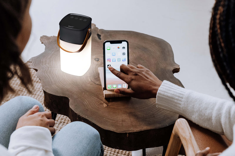 Milano - Enceinte Bluetooth Avec Lumière LED - Noir