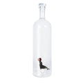 Borosilicate Glass Bottle With Stopper - Seal Figurine