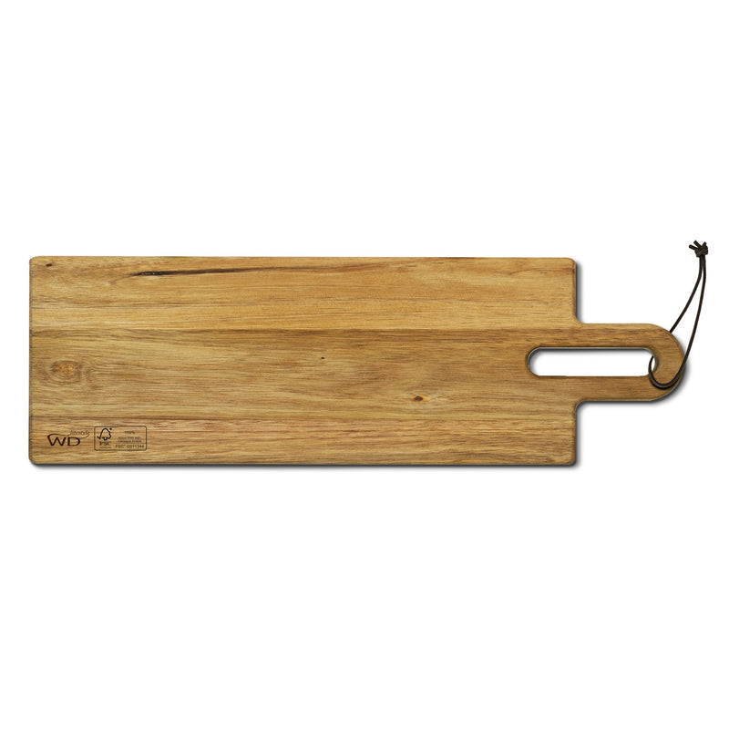 FSC® Acacia Wood Cutting Board, With Engraved Cocktail Recipe