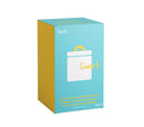 Monterey - Lot De 2 Pots À Sucre Avec Bouchon Hermétique - Blanc - Verre Borosilicate