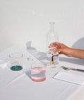 Set of 6 Coloured Borosilicate Glass Tumblers - 6 Colours