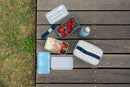 Miami - Boîte À Lunch Avec Pochette Isotherme - Bleue - Textile