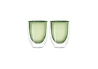 Set De 2 Verres À Double Paroi - Vert