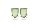 Set De 2 Verres À Double Paroi - Vert