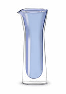 Pichet En Verre À Double Paroi - Bleu