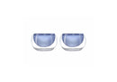 Set De 2 Bols En Verre À Double Paroi - Bleu