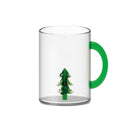 Monterey - Lot De 2 Mugs Sapins - Verre Borosilicate