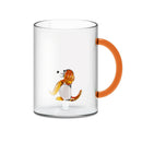 Monterey - Lot De 2 Mugs Chiens - Verre Borosilicate