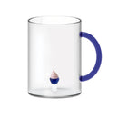 Set of 4 Borosilicate Glass Mugs - Cupcake Figurine