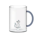 Monterey - Lot De 2 Mugs Chats - Verre Borosilicate