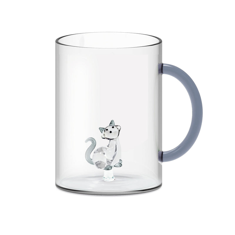 Monterey - Lot De 2 Mugs Chats - Verre Borosilicate