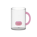 Monterey - Lot De 2 Mugs Macarons - Verre Borosilicate