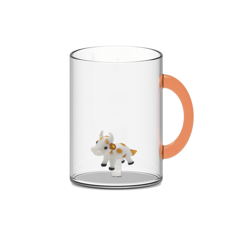 Monterey - Lot De 2 Mugs Vaches - Verre Borosilicate