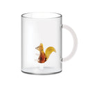 Monterey - Lot De 2 Mugs Ecureuils - Verre Borosilicate