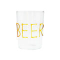 Pack De 4 Copas De Cóctel En Vidrio Borosilicato - Inscripción Beer