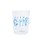 Set of 4 Cocktail Glasses in Borosilicate Glass - Gin Inscription