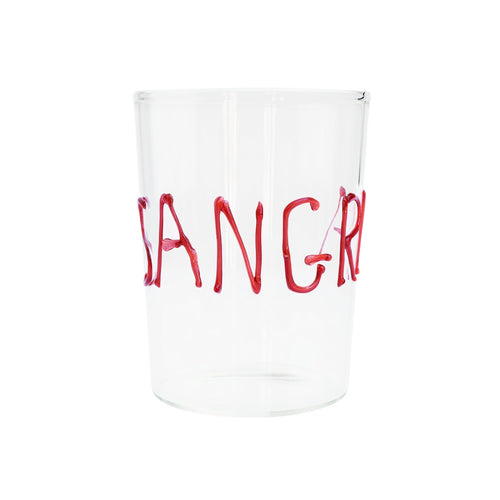 Verre À Cocktail En Verre Borosilicate - Inscription Sangria