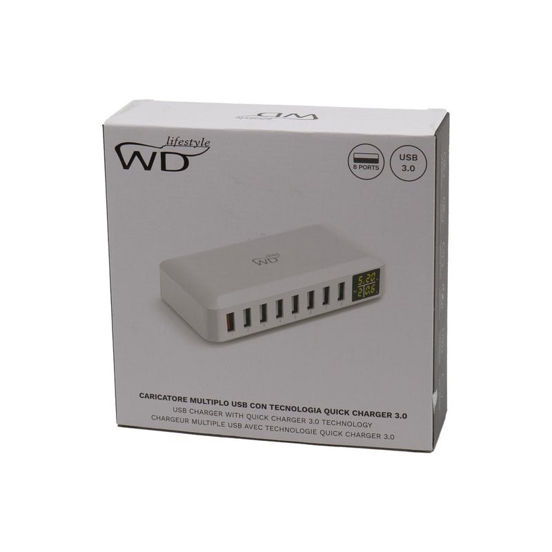 Milano - Chargeur Multiple Avec 8 Ports USB