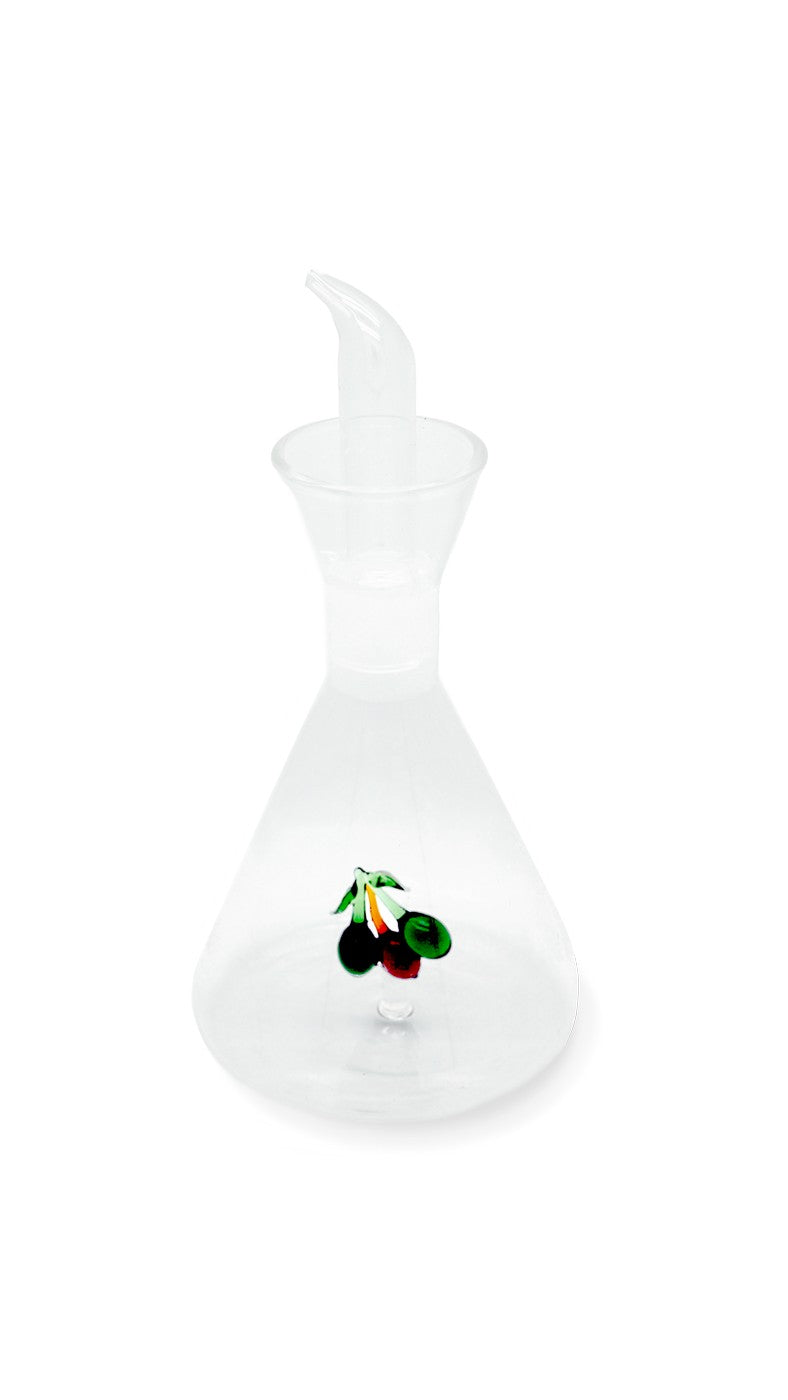 Vinagrera de Vidrio Borosilicato - Decoración Oliva