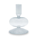 Bougeoir En Verre 12 Cm - Transparent