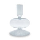 Samarcanda - Lot De 2 Bougeoirs - Transparent - Verre Borosilicate