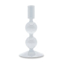 Samarcanda - Lot De 2 Bougeoirs - Transparente - Verre Borosilicate