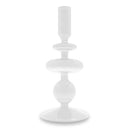Bougeoir En Verre 20 Cm - Transparent