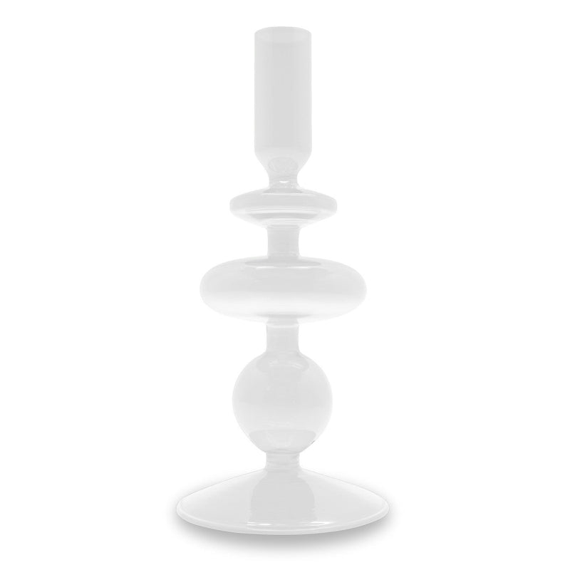 Samarcanda - Lot De 2 Bougeoirs - Transparente - Verre Borosilicate