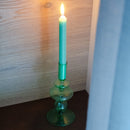 Samarcanda - Lot De 2 Bougeoirs - Bleue Claire - Verre Borosilicate