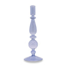 Samarcanda - Lot De 2 Bougeoirs - Lilas - Verre Borosilicate