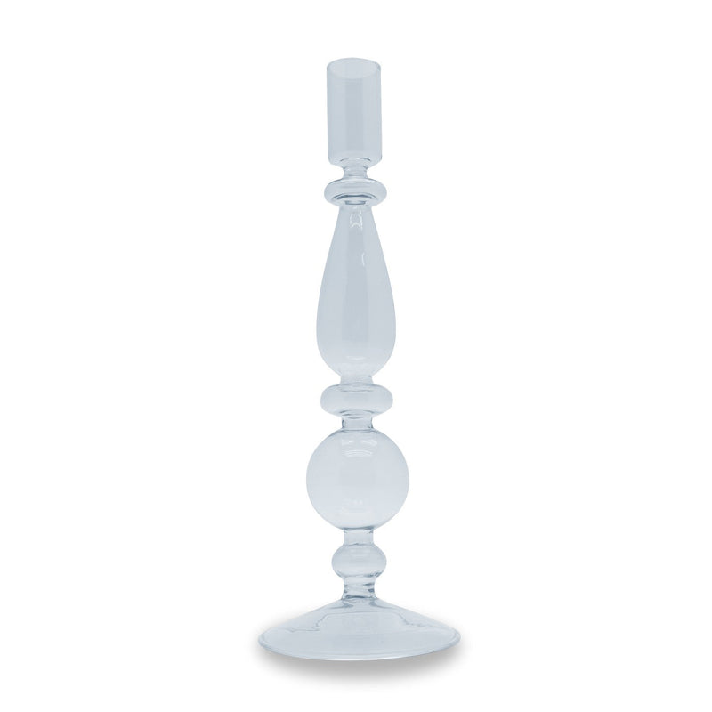 Samarcanda - Lot De 2 Bougeoirs - Transparente - Verre Borosilicate