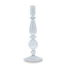Glass Candle Holder 25cm - Transparent