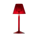 22cm Glass Tealight Candle Holder - Red