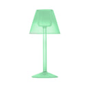 Glass Tealight Holder 22cm - Green