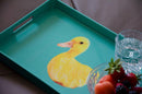 Rectangular Tray - Duck Decoration