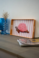 Mykonos - Plateau Rectangulaire Tortue - PVC