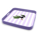 Mykonos - Plateau Carré Olive - PVC