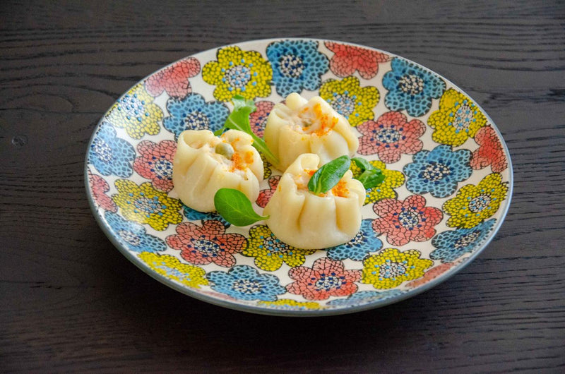 Pechino - Set De 4 Assiettes À Dessert Décorées - Céramique