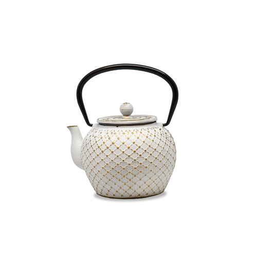 Osaka - Teapot - White - Metal - 1.2L