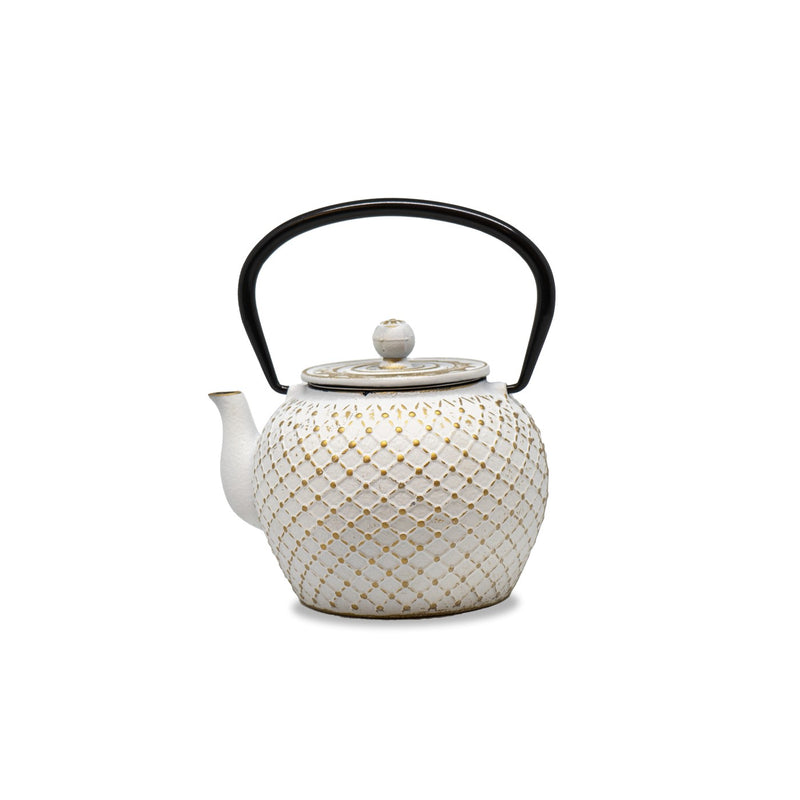 Osaka - Théière - Blanche - Métal