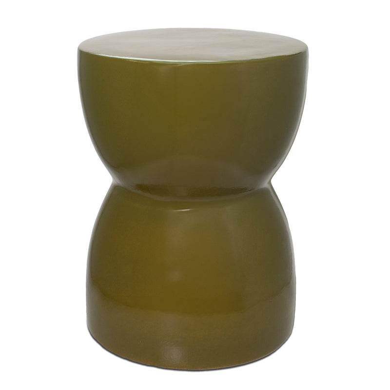 Taburete de cerámica - Verde