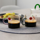 Monterey - Set De 2 Tasses À Café Escargot - Verre Borosilicate
