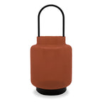 Glass Lantern For Outdoor And Indoor Use H 30 cm - Red