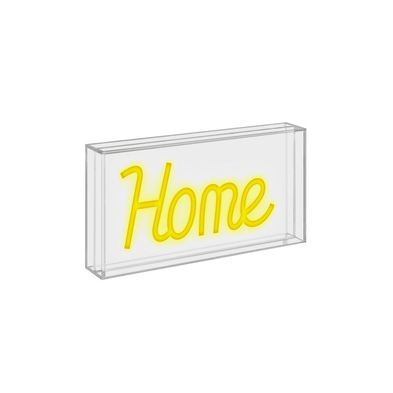 Enseigne Néon Avec Cadre En Plexiglas - Décoration Home