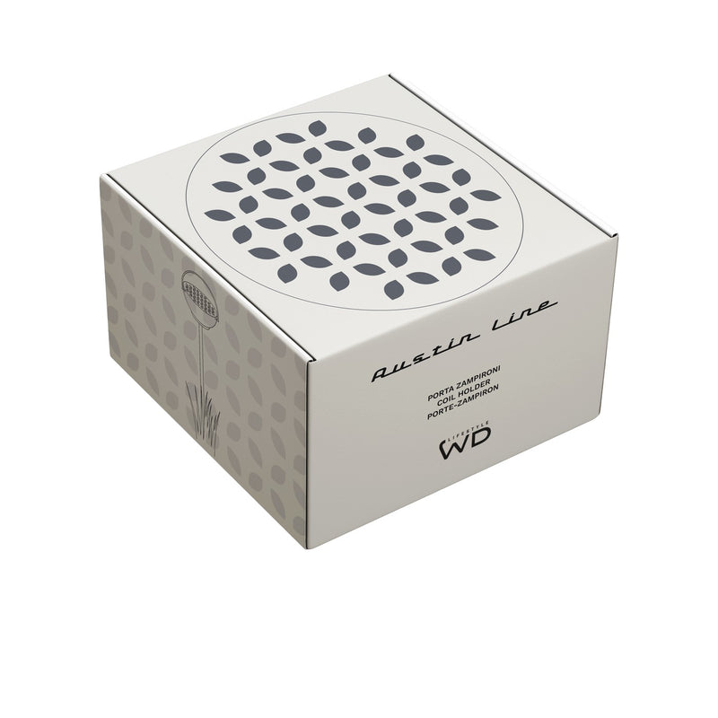 Austin - Support Spirale Anti-moustiques De Table Et De Sol Avec Tige Magnétique - Crème - Métal