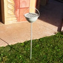Austin - Support Spirale Anti-moustiques De Table Et De Sol Avec Tige Magnétique - Crème - Métal