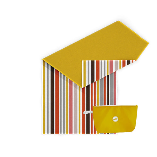 Insulated Pouch with Towel - Yellow