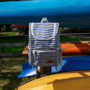 Mochila aislante a rayas - Azul