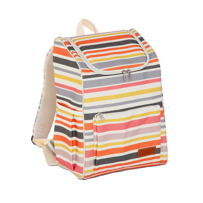 Mochila aislante a rayas - Multicolor