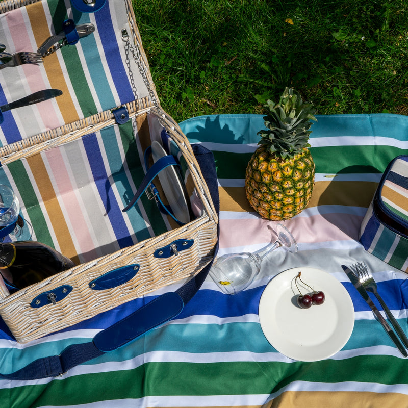 Cesta De Picnic Para 2 Personas - Blanco